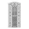 15-Panel door with 14-Lite wrapped sidelite and 30-Lite eliptical top transom
Panel- Raised
Glazing- SDL 15-Panel door with 14-Lite wrapped sidelite and 30-Lite eliptical top transom
Panel- Raised
Glazing- SDL