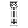 8-Panel segment top door with 5-Lite transom
Panel- Raised
Glazing- SDL IG 8-Panel segment top door with 5-Lite transom
Panel- Raised
Glazing- SDL IG